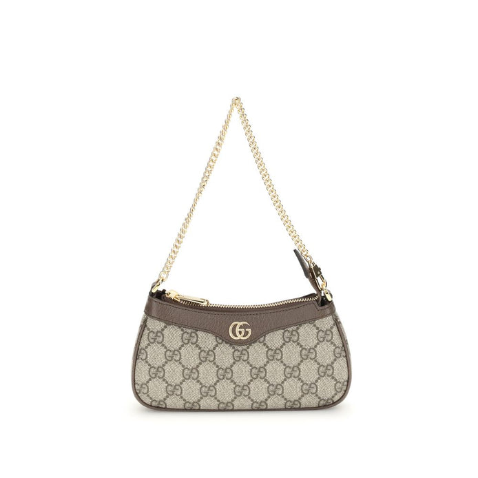 Gucci Beige Cotton Shoulder Bag Gucci