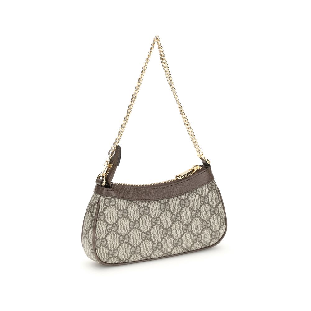 Gucci Beige Cotton Shoulder Bag Gucci