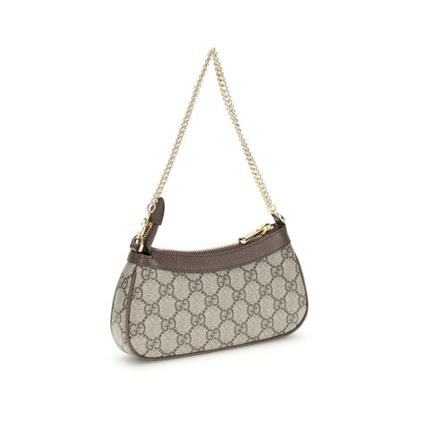 Gucci Beige Cotton Shoulder Bag Gucci