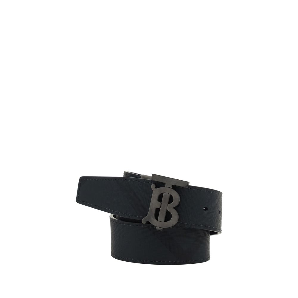Burberry Brown Cotton Regular Belt Burberry