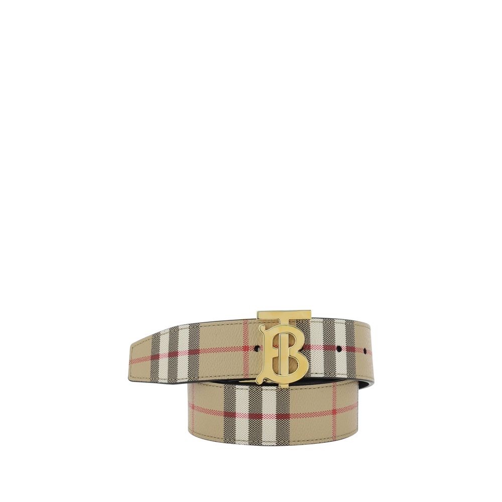 Burberry Multicolor Calf Leather Bos Taurus Regular Belt Burberry