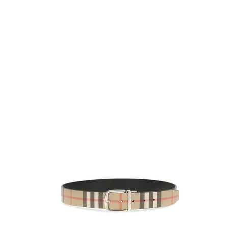 Burberry Multicolor Calf Leather Bos Taurus Belt Burberry