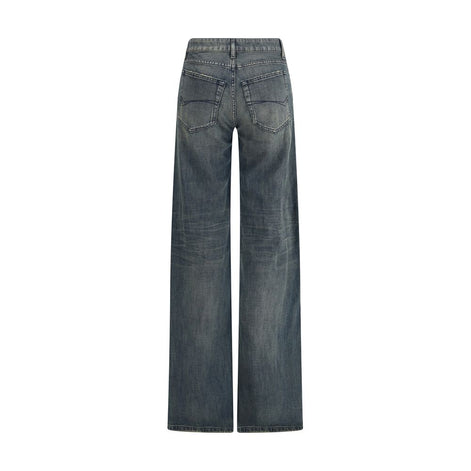 Balenciaga Blue Cotton Jeans Denim Balenciaga