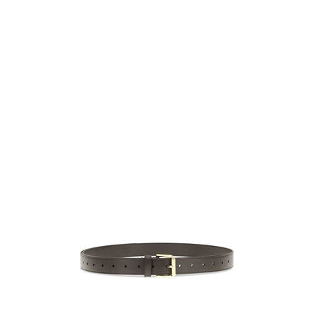 Givenchy Brown Calf Leather Bos Taurus Regular Belt Givenchy