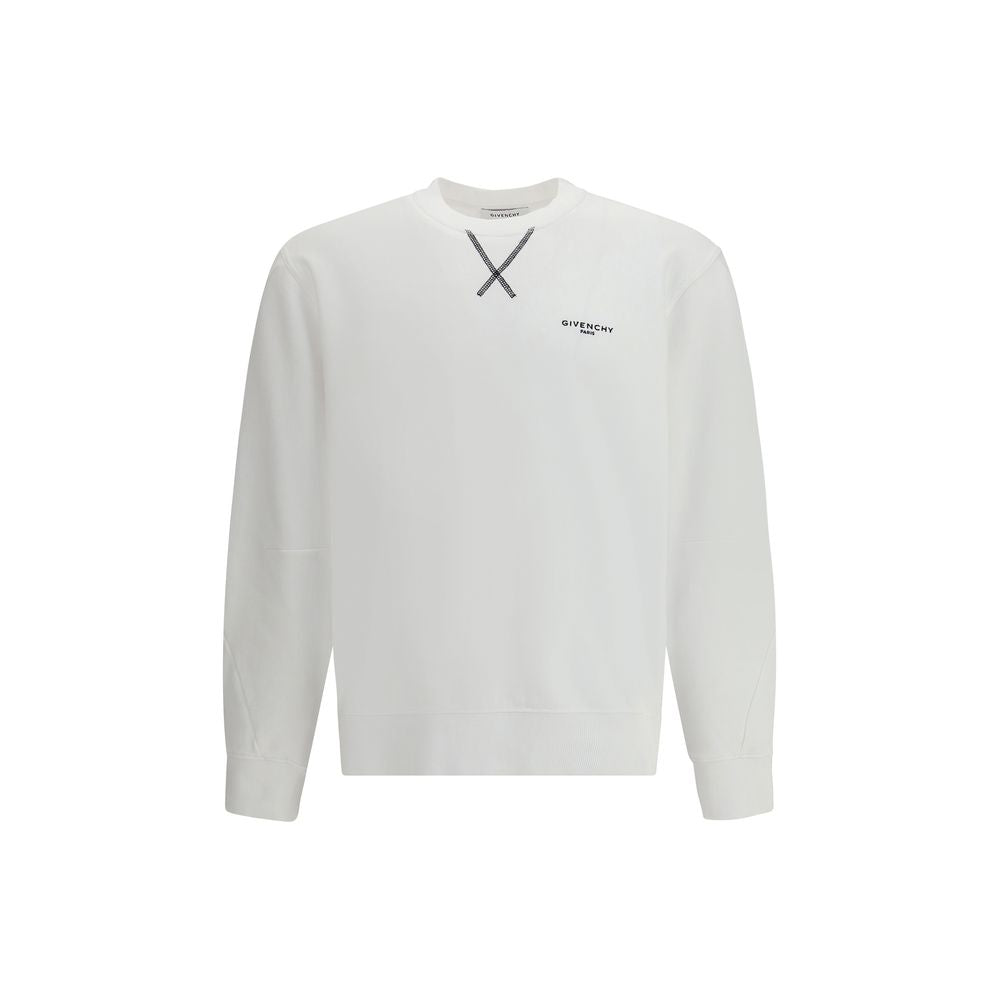 Givenchy White Cotton Sweatshirt Givenchy