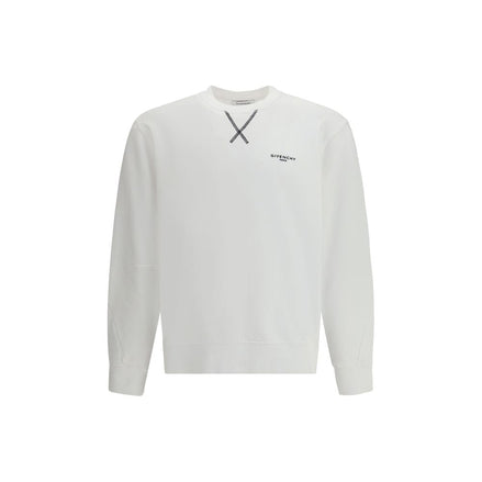 Givenchy White Cotton Sweatshirt Givenchy