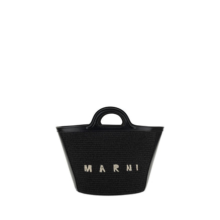 Marni Black Cotton Shoulder Bag Marni