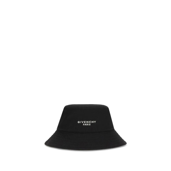 Givenchy Black Cotton Bucket Hat Givenchy