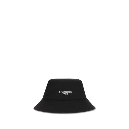 Givenchy Black Cotton Bucket Hat Givenchy