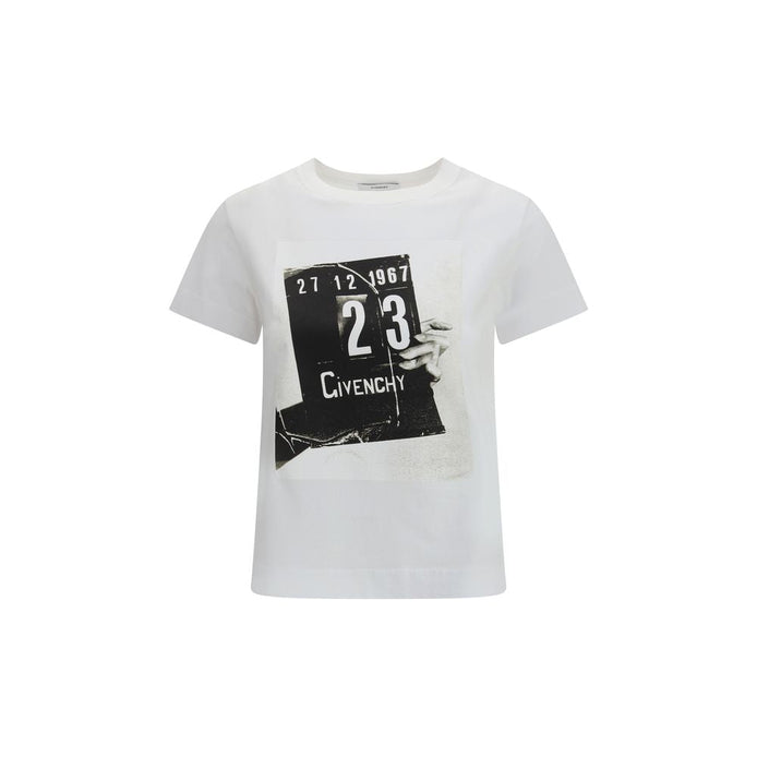 Givenchy White Cotton T-Shirt Givenchy