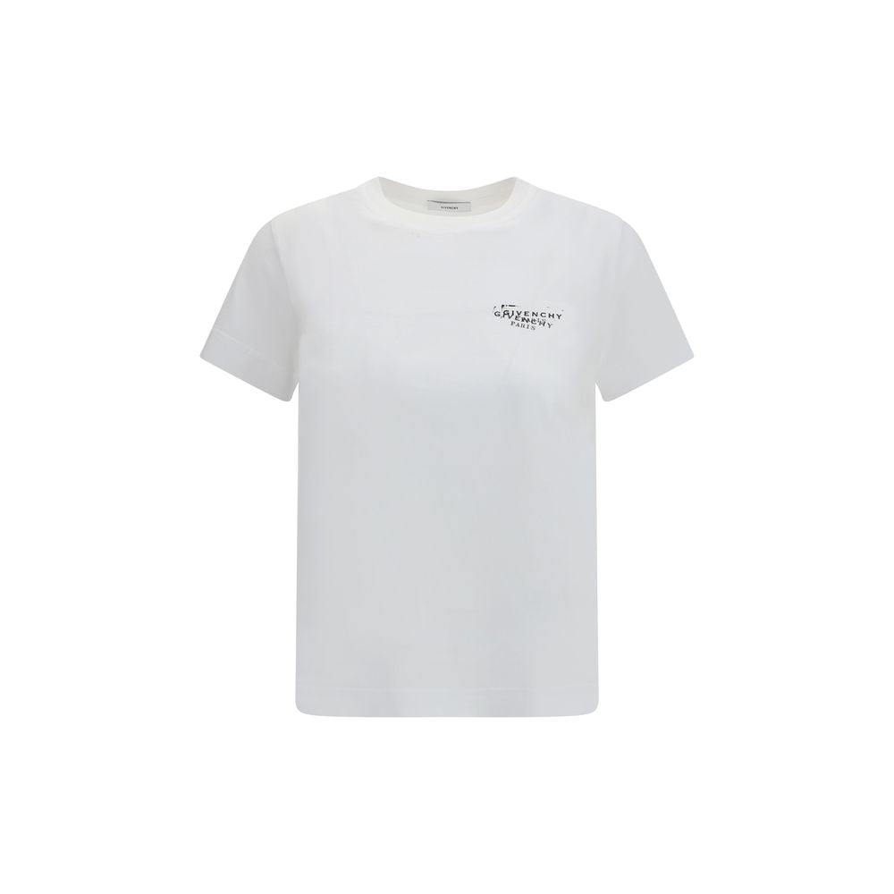 Givenchy White Cotton T-Shirt Givenchy