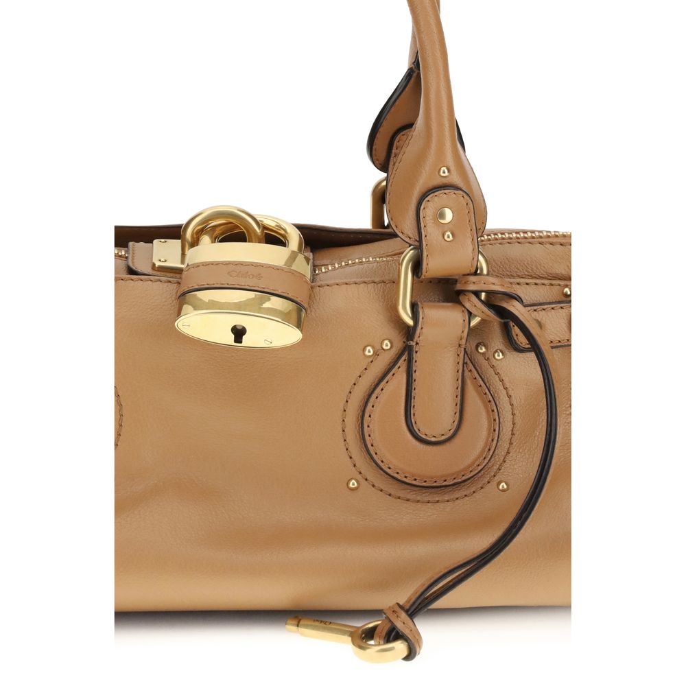 Chloé Brown Buffalo Leather Shoulder Bag Chloé