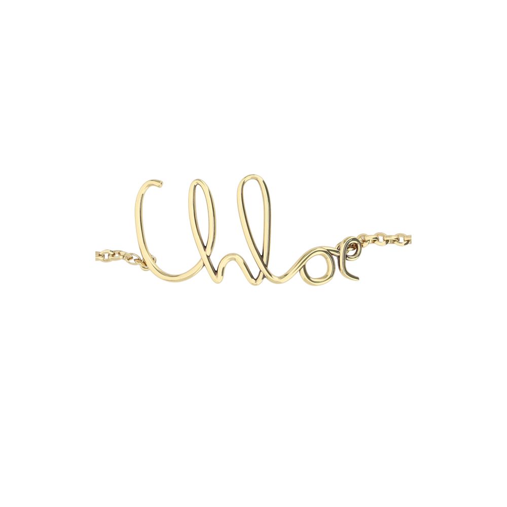 Chloé Gold Brass Thin Belt Chloé