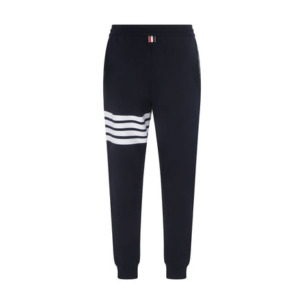 Thom Browne Blue Cotton Joggers (Workout Pants) Thom Browne