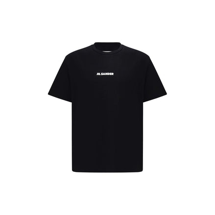 Jil Sander Black Cotton T-Shirt Jil Sander