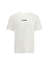 Jil Sander Cream Cotton T-Shirt