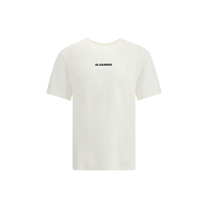 Jil Sander Cream Cotton T-Shirt