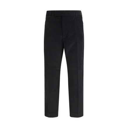 Thom Browne Black Cotton Chino Pants Thom Browne