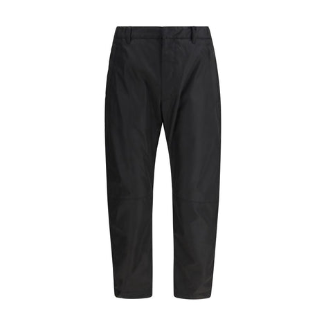 Prada Black Recycled Polyamide Casual Pants