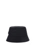 Prada Black Polyamide Bucket Hat Prada