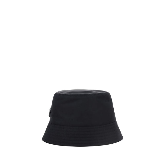 Prada Black Polyamide Bucket Hat Prada