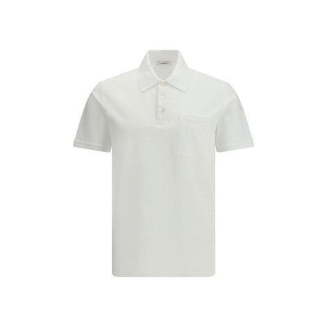 Givenchy White Cotton Polo Shirt Givenchy