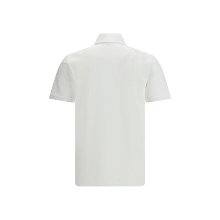 Givenchy White Cotton Polo Shirt Givenchy
