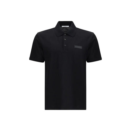 Givenchy Black Cotton Polo Shirt Givenchy
