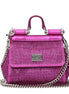 Dolce & Gabbana Pink Satin Handbag Dolce & Gabbana