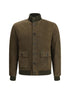 Valstar Brown Calf Leather Bos Taurus Bomber Valstar