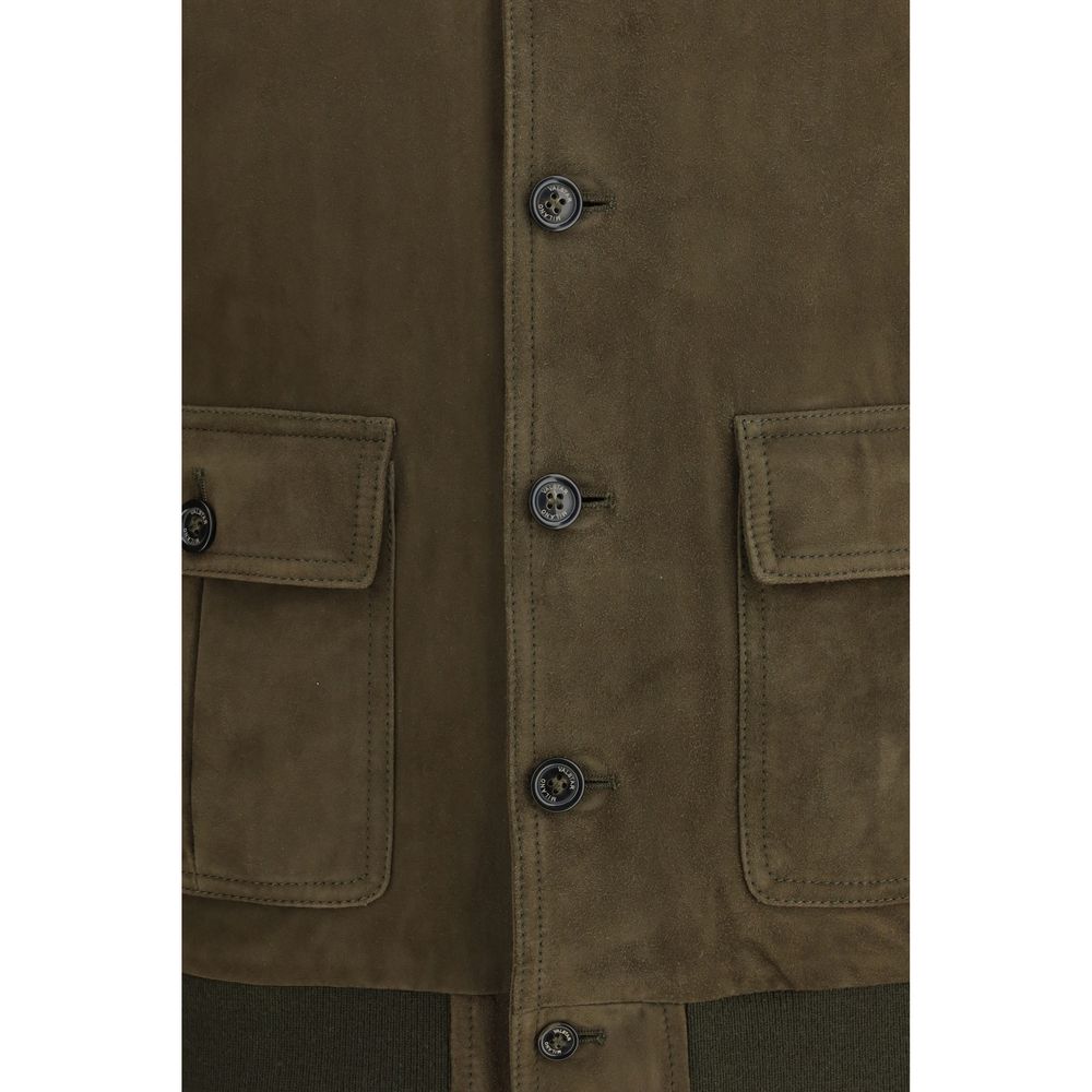 Valstar Brown Calf Leather Bos Taurus Bomber Valstar