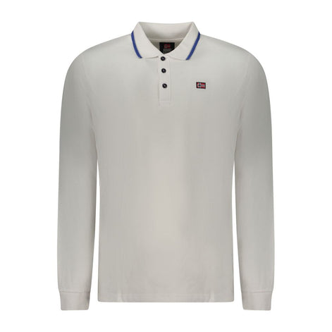 Norway 1963 White Cotton Men Polo Shirt Norway 1963