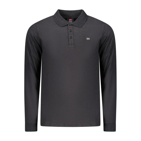 Norway 1963 Black Cotton Men Polo Shirt Norway 1963