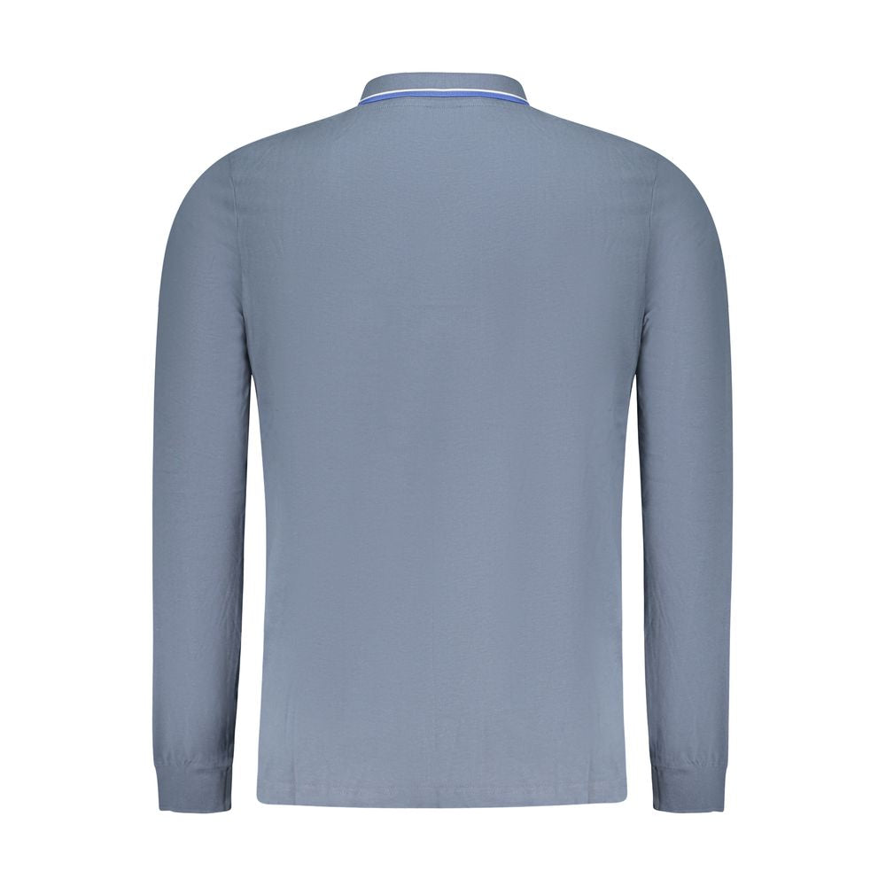 Norway 1963 Blue Cotton Men Polo Shirt Norway 1963