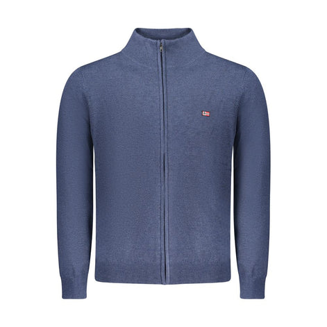 Norway 1963 Blue Polyester Men Sweater Norway 1963