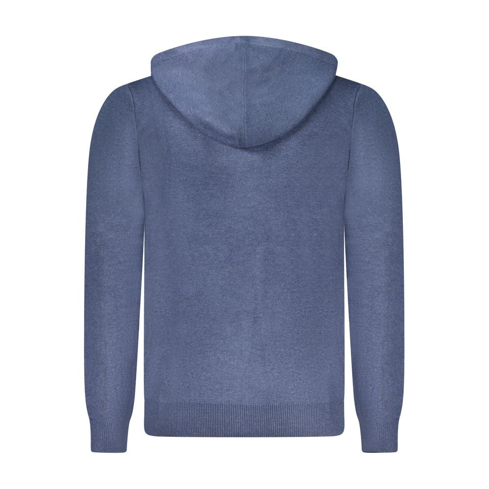 Norway 1963 Blue Polyester Men Cardigan Norway 1963