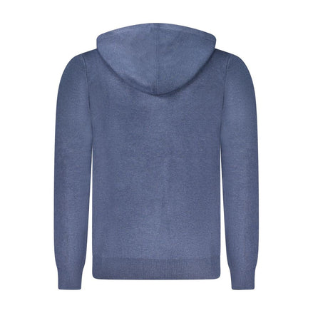 Norway 1963 Blue Polyester Men Cardigan Norway 1963