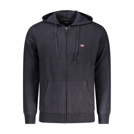 Norway 1963 Blue Polyester Men Cardigan Norway 1963