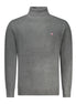 Norway 1963 Gray Polyester Men Sweater Norway 1963