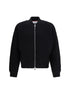 Thom Browne Black Wool Bomber Thom Browne
