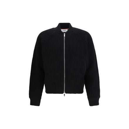 Thom Browne Black Wool Bomber Thom Browne