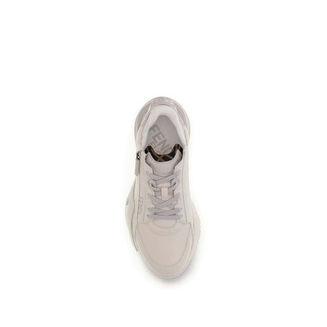 Fendi Cream Rubber Athletic Sneakers Fendi