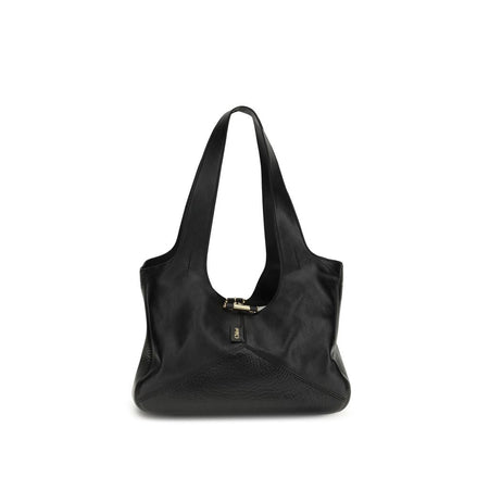 Chloé Black Calf Leather Bos Taurus Shoulder Bag Chloé