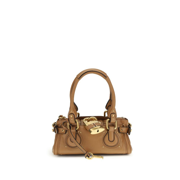 Chloé Beige Calf Leather Bos Taurus Shoulder Bag Chloé