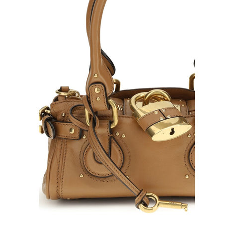Chloé Beige Calf Leather Bos Taurus Shoulder Bag Chloé