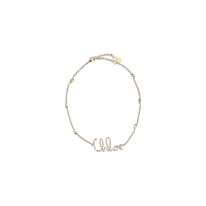 Chloé Gold Brass Necklace Chloé