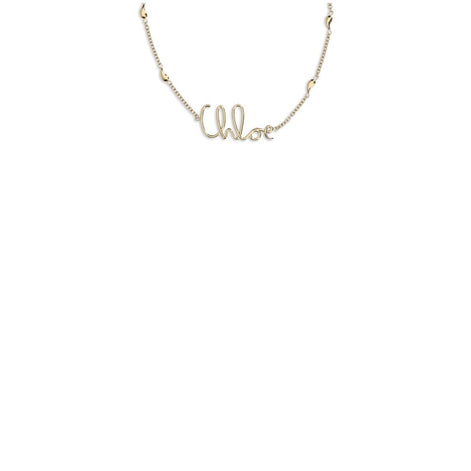 Chloé Gold Brass Necklace Chloé