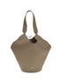 Khaite Beige Calf Leather Bos Taurus Shoulder Bag Khaite