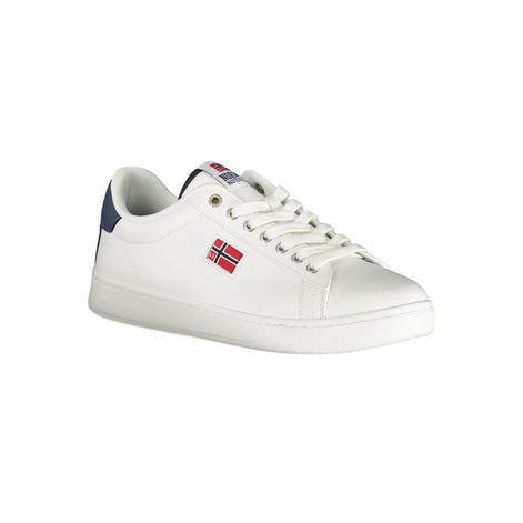 Norway 1963 White Polyester Men Sneaker Norway 1963