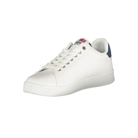 Norway 1963 White Polyester Men Sneaker Norway 1963